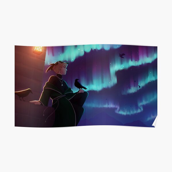 philza and northern lights Poster RB1508 product Offical Ph1LzA Merch