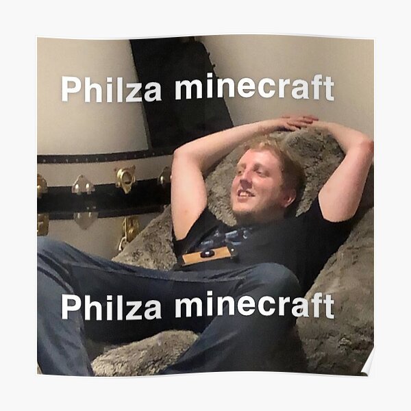 Philza Minecraft Poster RB1508 product Offical Ph1LzA Merch