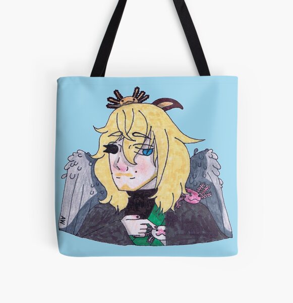 Philza with axolotls  All Over Print Tote Bag RB1508 product Offical Ph1LzA Merch