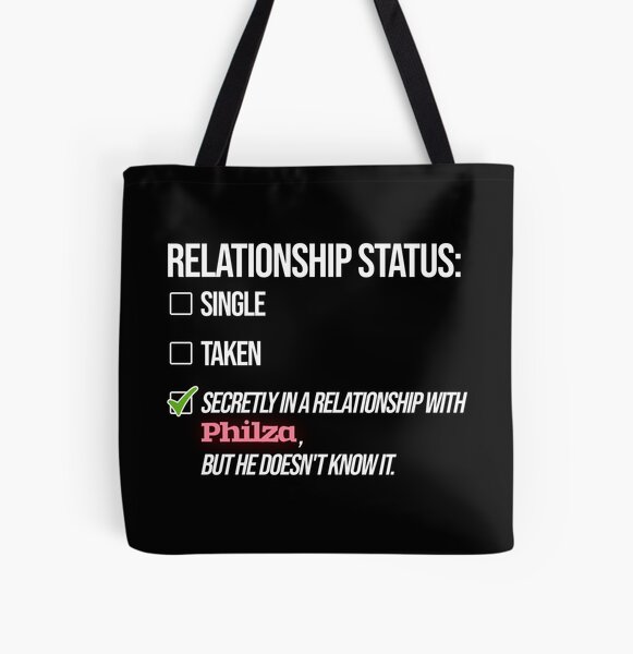 Relationship with Philza All Over Print Tote Bag RB1508 product Offical Ph1LzA Merch