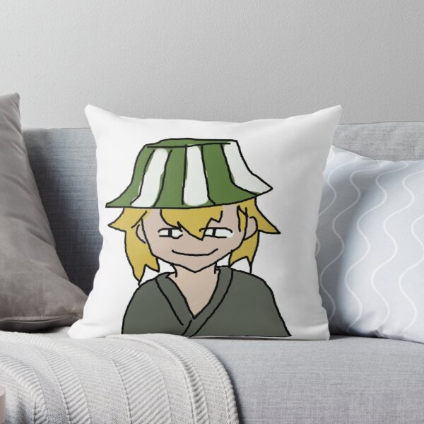 Philza but extremely scuffed Throw Pillow RB1508 product Offical Ph1LzA Merch