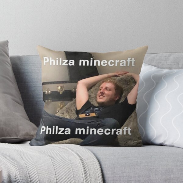 Philza Minecraft Throw Pillow RB1508 product Offical Ph1LzA Merch
