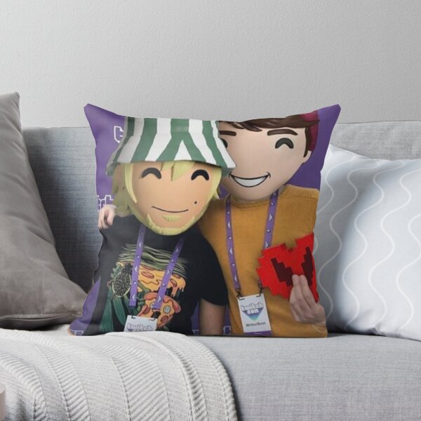 Philza and Wilbur Soot Throw Pillow RB1508 product Offical Ph1LzA Merch