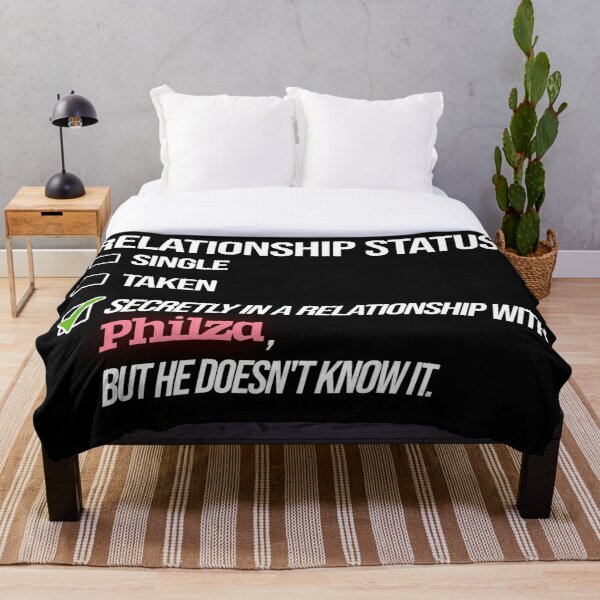 Relationship with Philza Throw Blanket RB1508 product Offical Ph1LzA Merch